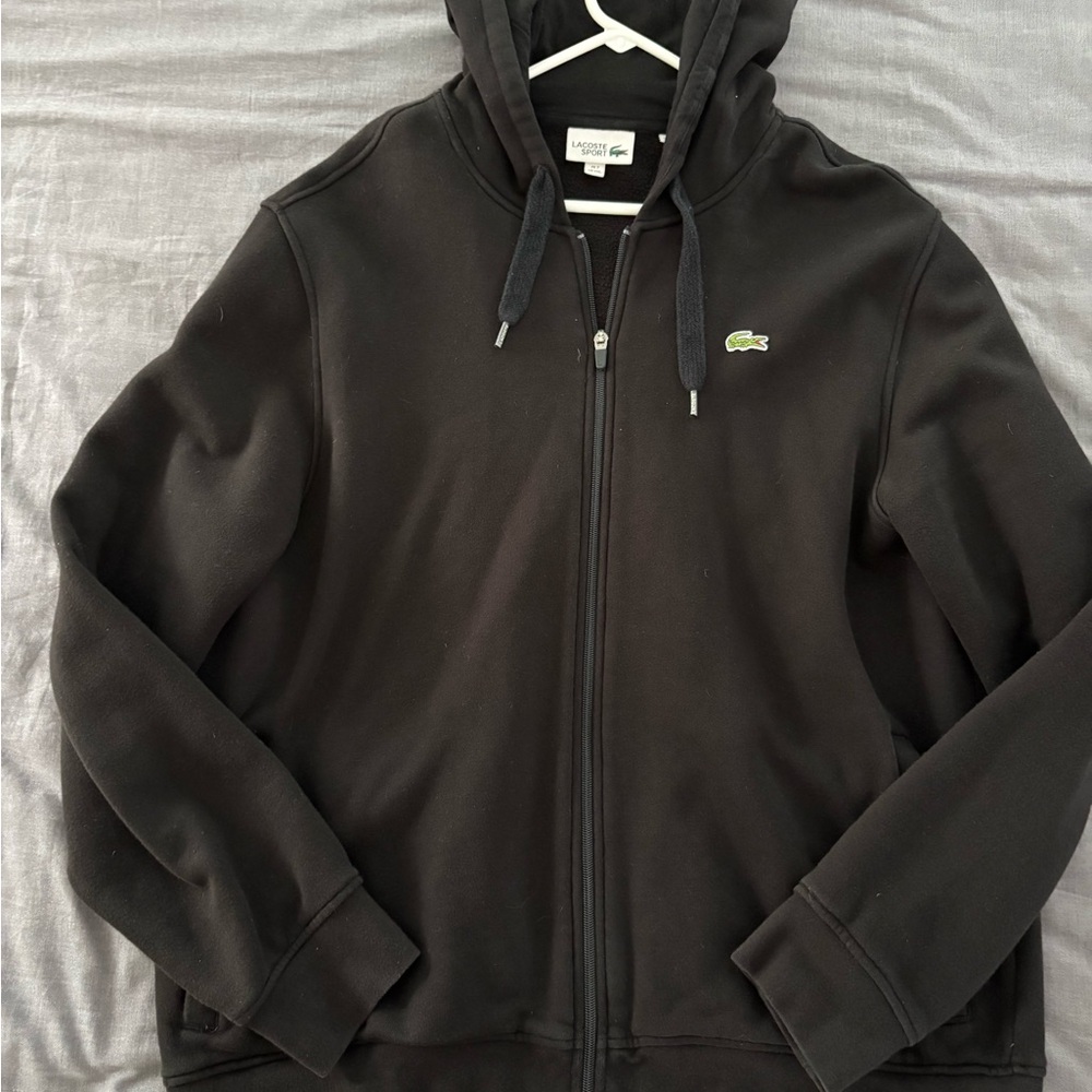 Lacoste Sport Black Hoodie